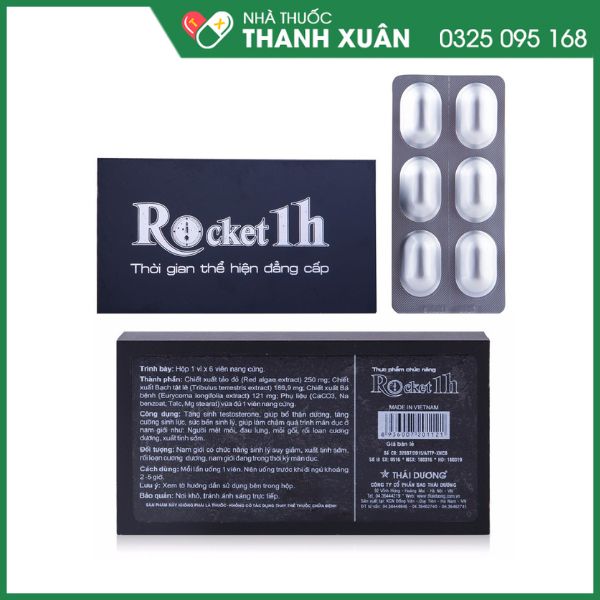 Rocket 1h tăng cường sinh lý nam